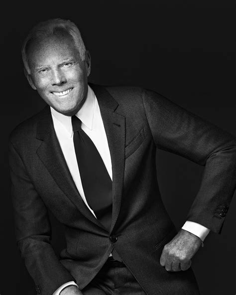 giorgio armani himself.